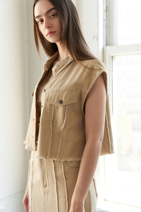 between-the-pages-woven-twill-vest Flying Tomato-Sophia's Style-5